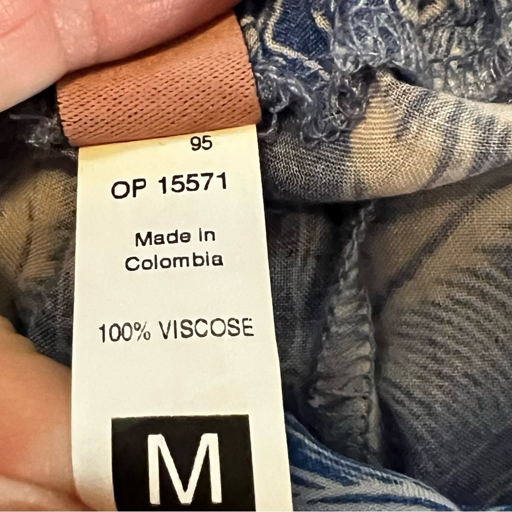 NWT Maaji Floral Print Cover Up Jumpsuit Blue M Beacheear Swim Coastal Printed - Picture 13 of 16